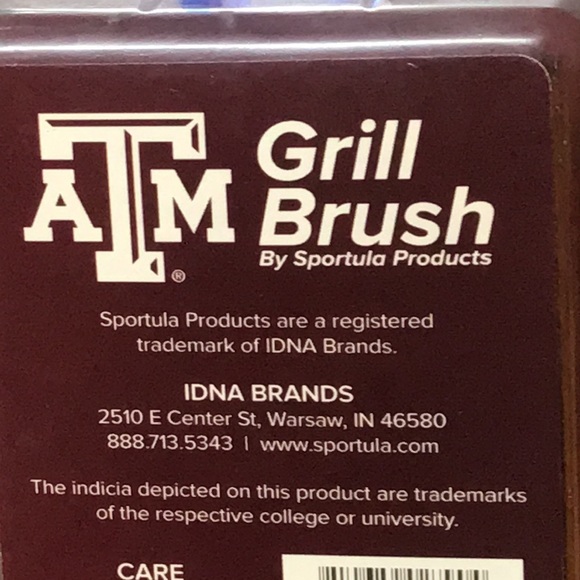 Texas A&M Grill Brush - Picture 5 of 7
